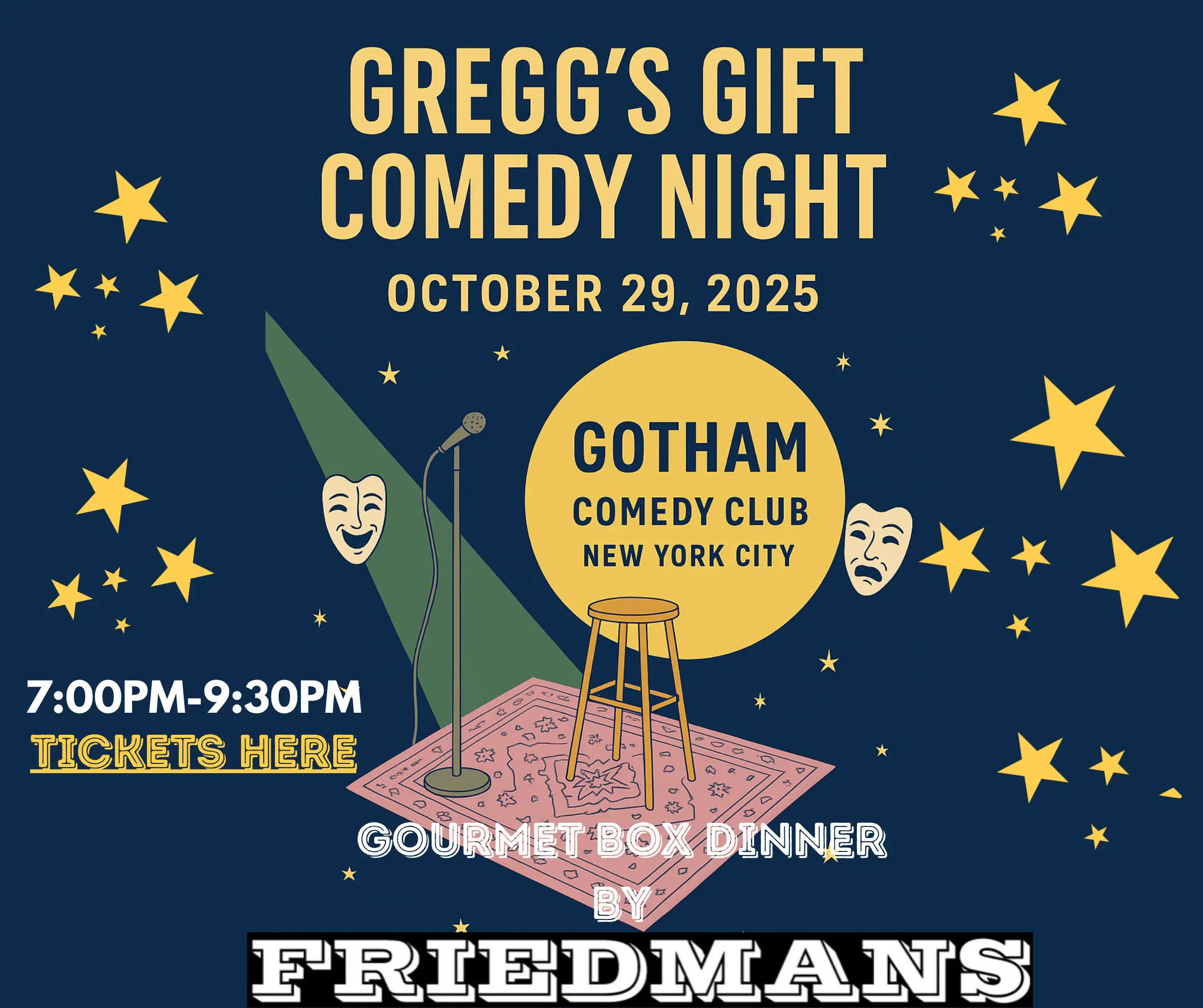 Gregg's Gift Comedy NIght 2025